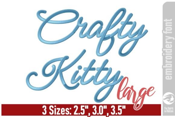 Crafty Kitty Embroidery Font – Large: A Designer’s Honest Review for Personalized Gifts