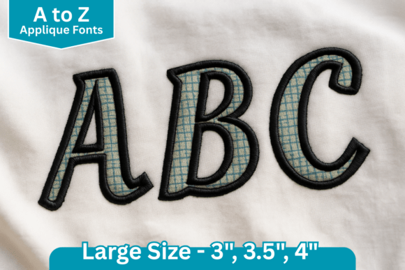 Curvy Applique Embroidery Font: A Brand Builder's Review