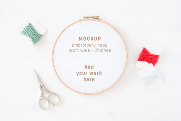 Embroidery Hoop Mockup - Christmas: Seller's Evaluation