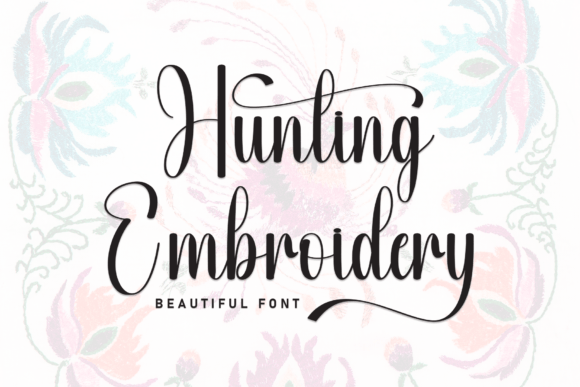 Hunting Embroidery: A Seasonal Script for Handmade Gifts