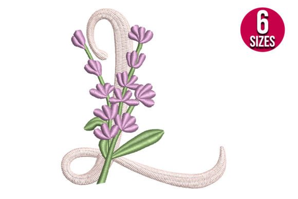 Lavender Font Letter L: Seasonal Embroidery Design Review