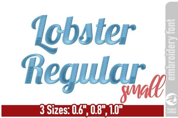 Lobster Regular Embroidery Font – Small: A Seller’s Review