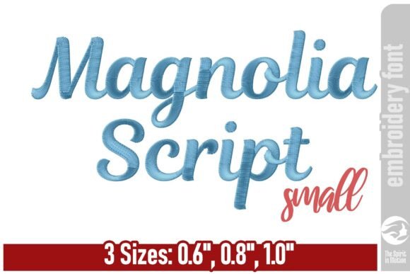 Magnolia Script Embroidery Font – A Seller's Review