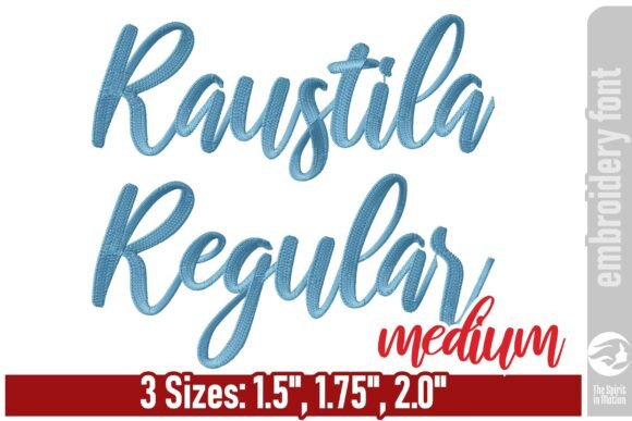Raustila Embroidery Font – Medium Review for Sellers