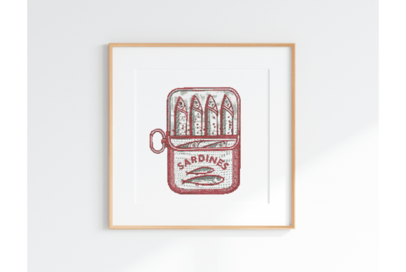 Sardine Can Cross Stitch Pattern Review for Seasonal Use