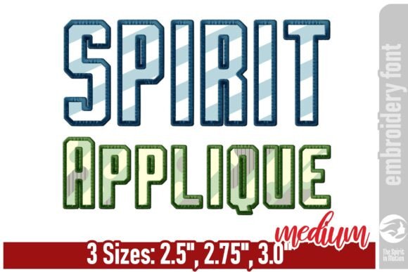 Spirit Applique Embroidery Font – Medium Review