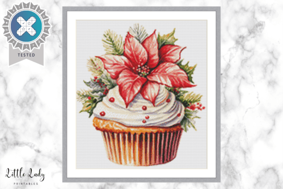 Xmas Cupcake Cross Stitch Pattern Review